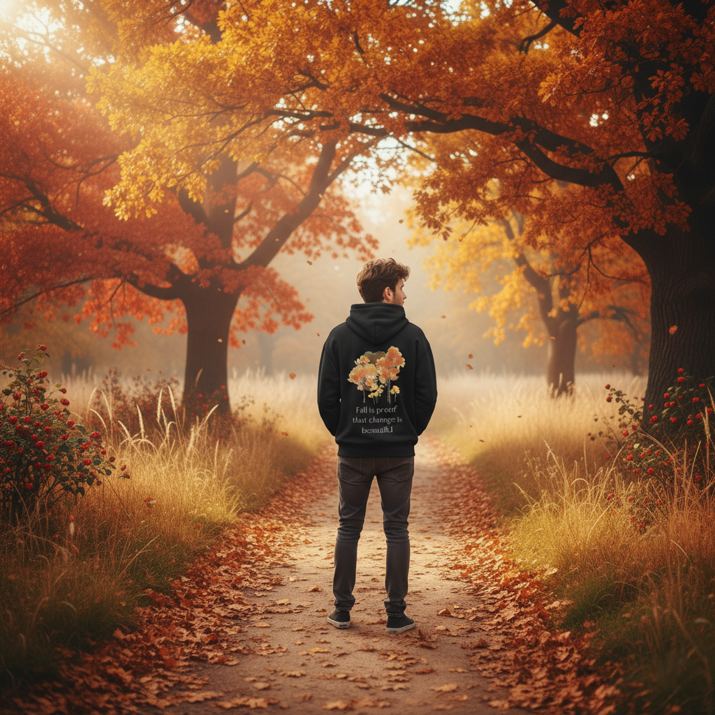 Change Autumn Hoodie by emilique
