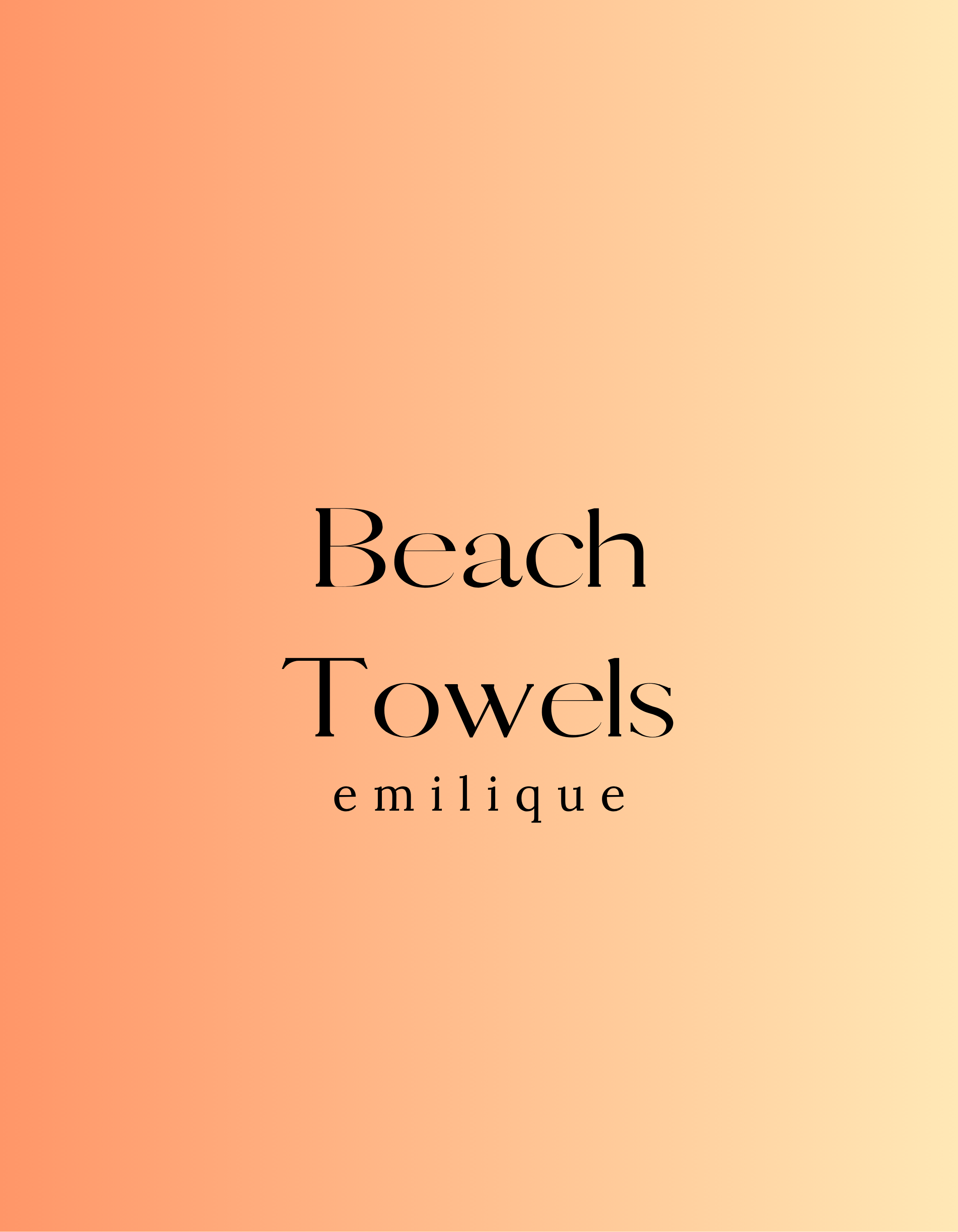 Beach Towels