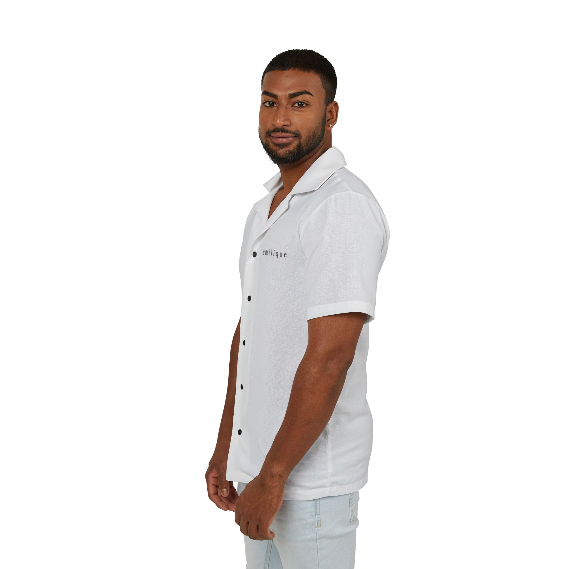 Hawaiian Camp Shirt | Signature Blanc