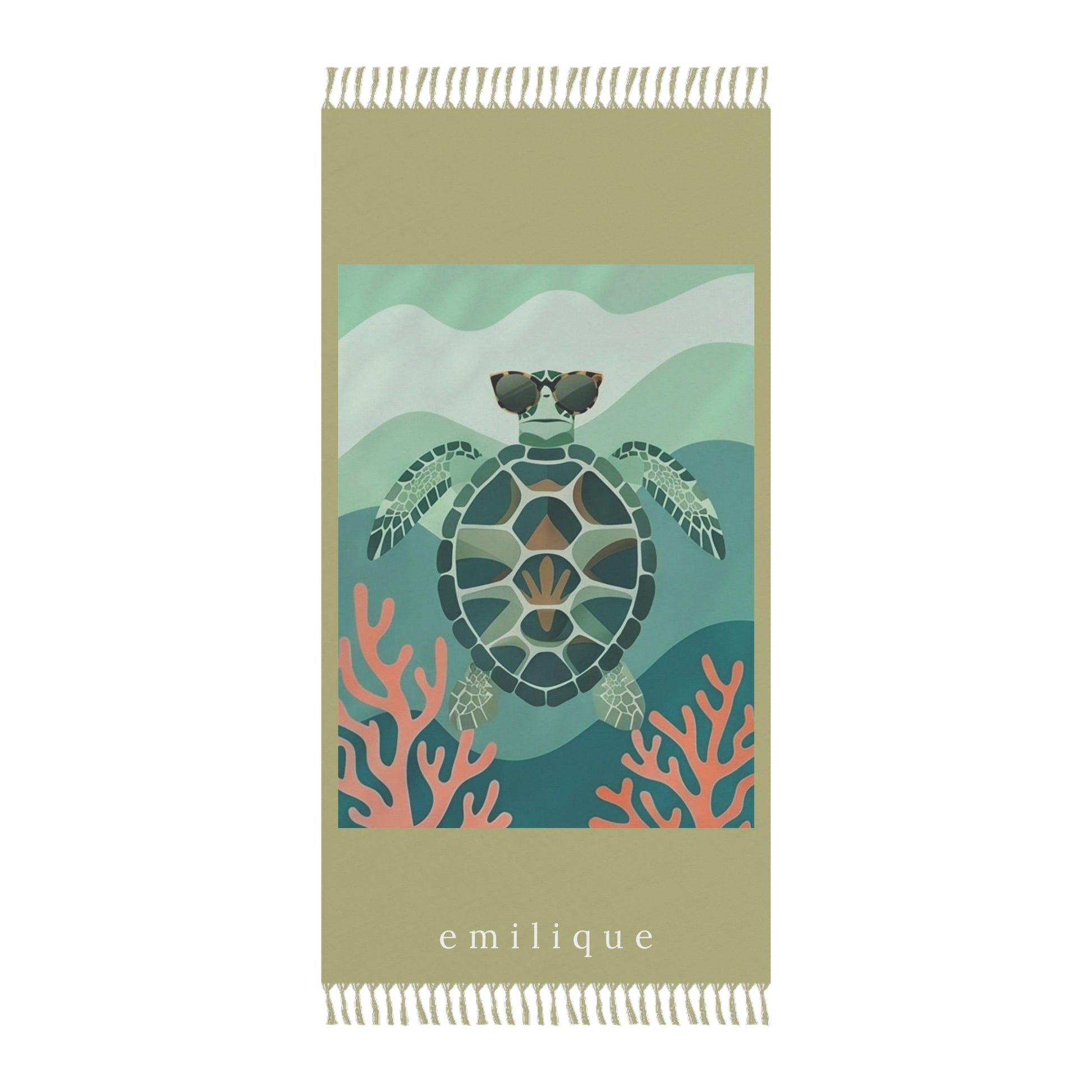 Boho Beach Towel | Chill Mode: Activated