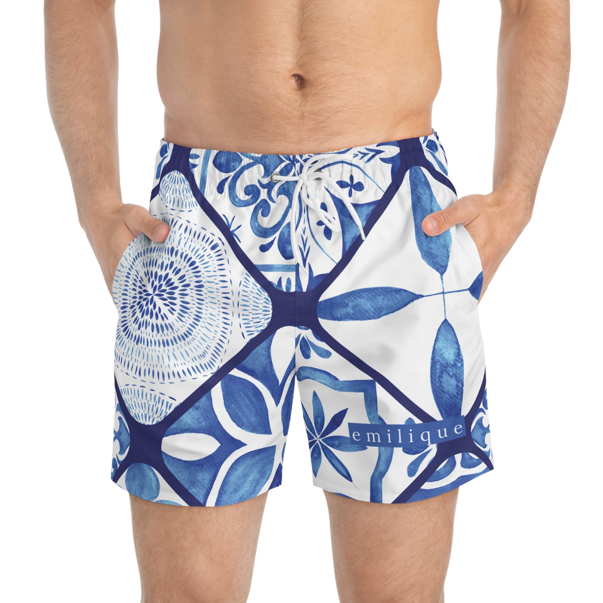 Swim Trunks | Azulejo Dream