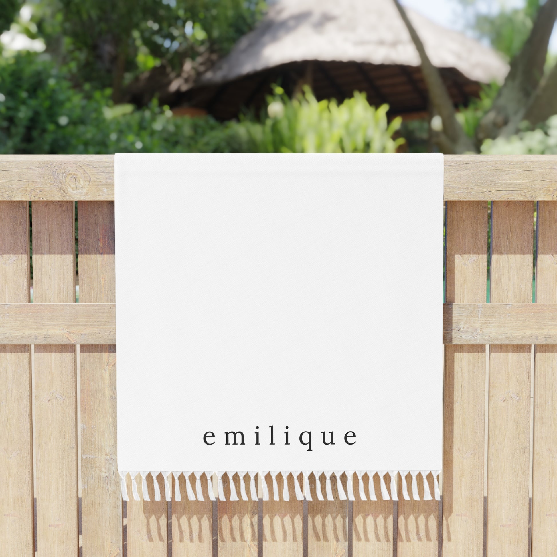 Boho Beach Towel | Signature Blanc