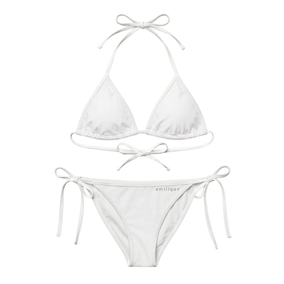 Tie-Side Bikini | Signature Blanc