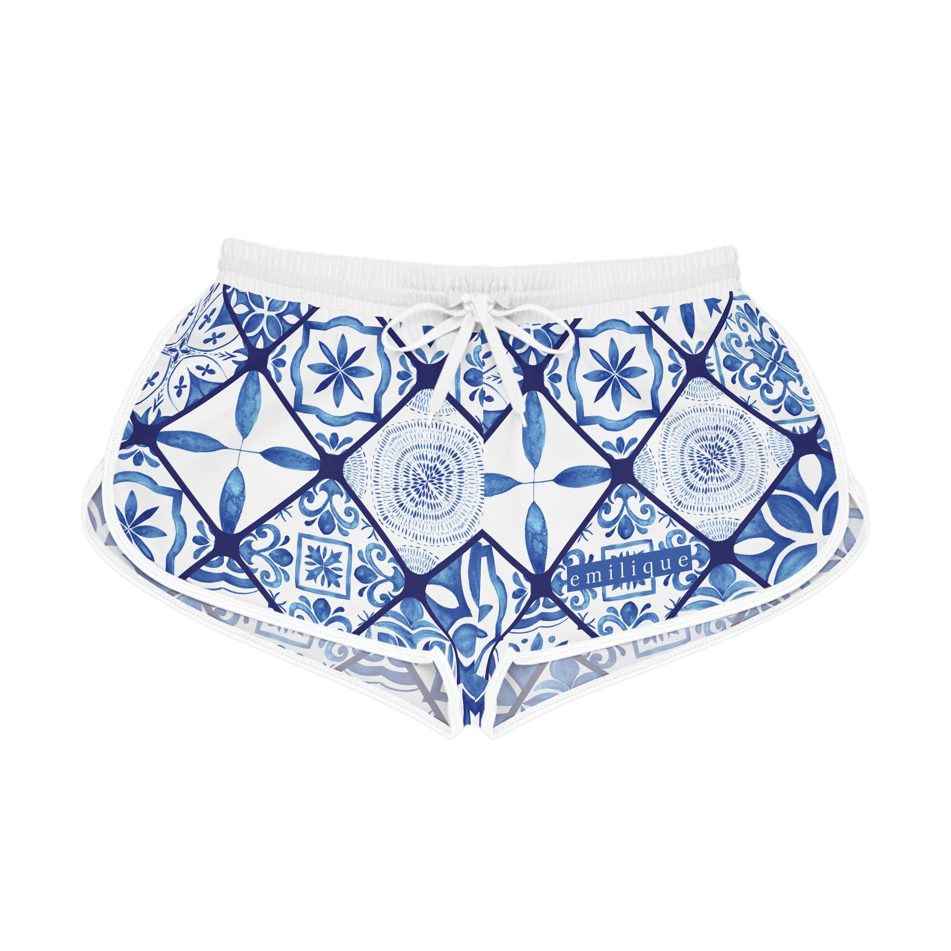 Lounge Shorts | Azulejo Dream