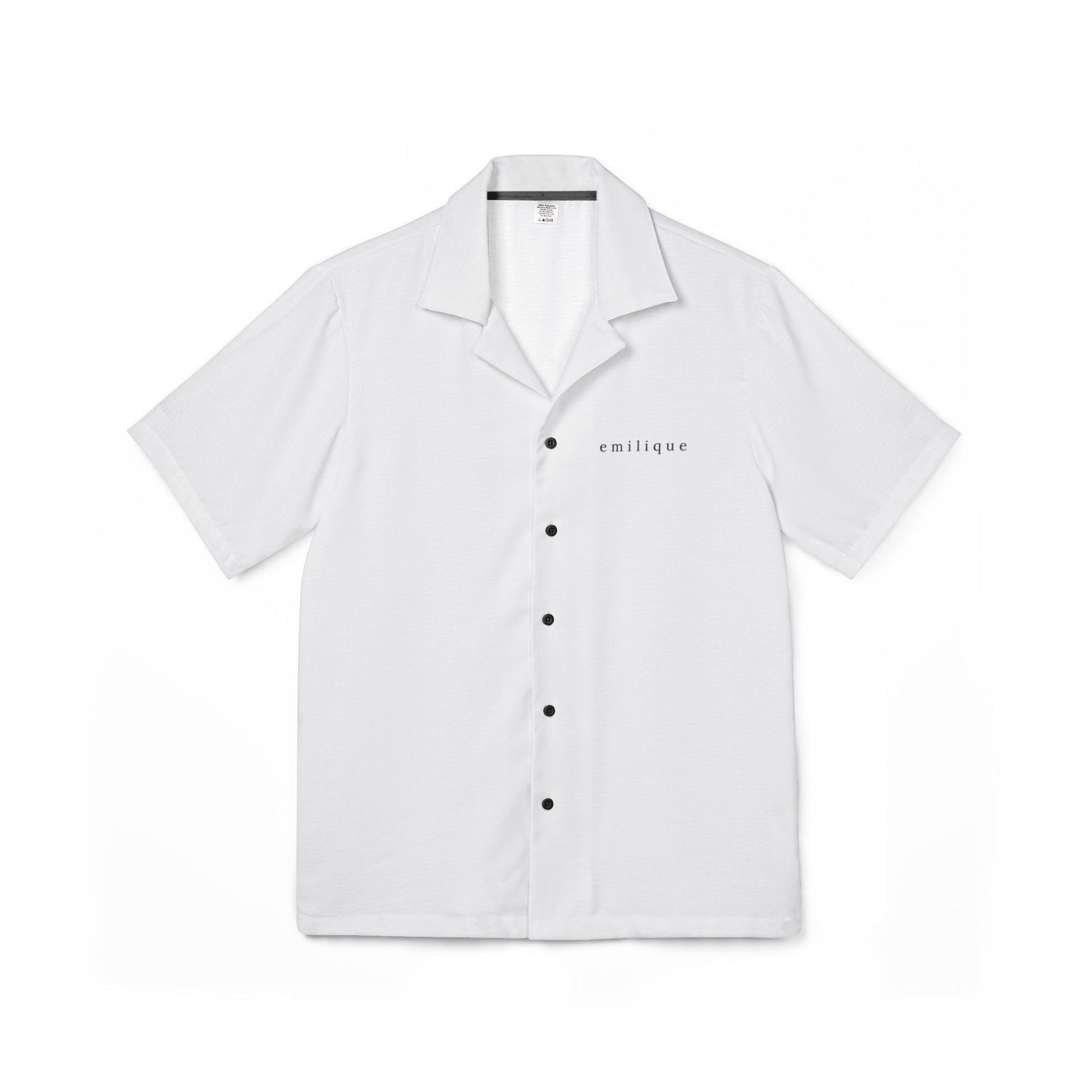 Hawaiian Camp Shirt | Signature Blanc