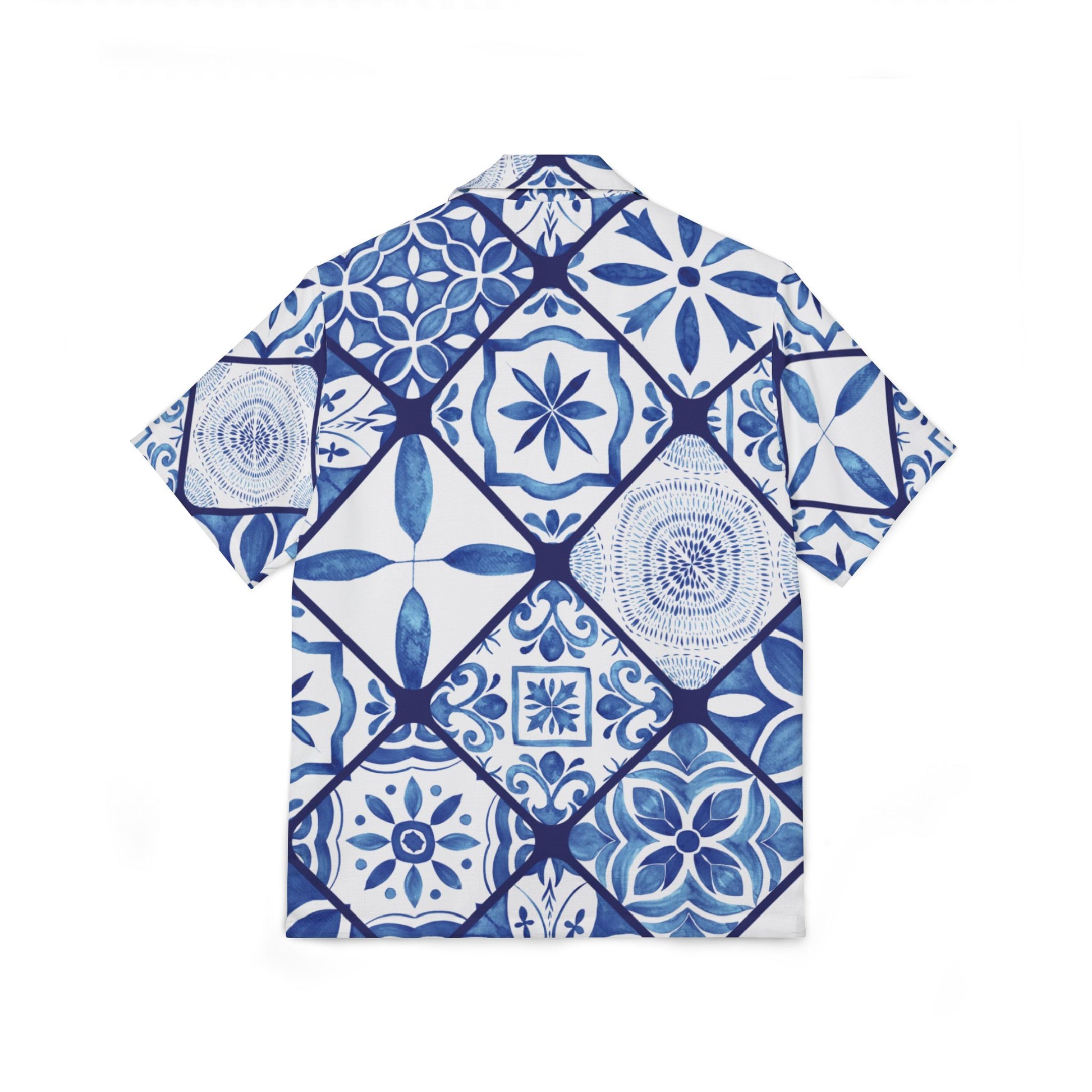 Hawaiian Camp Shirt | Azulejo Dream