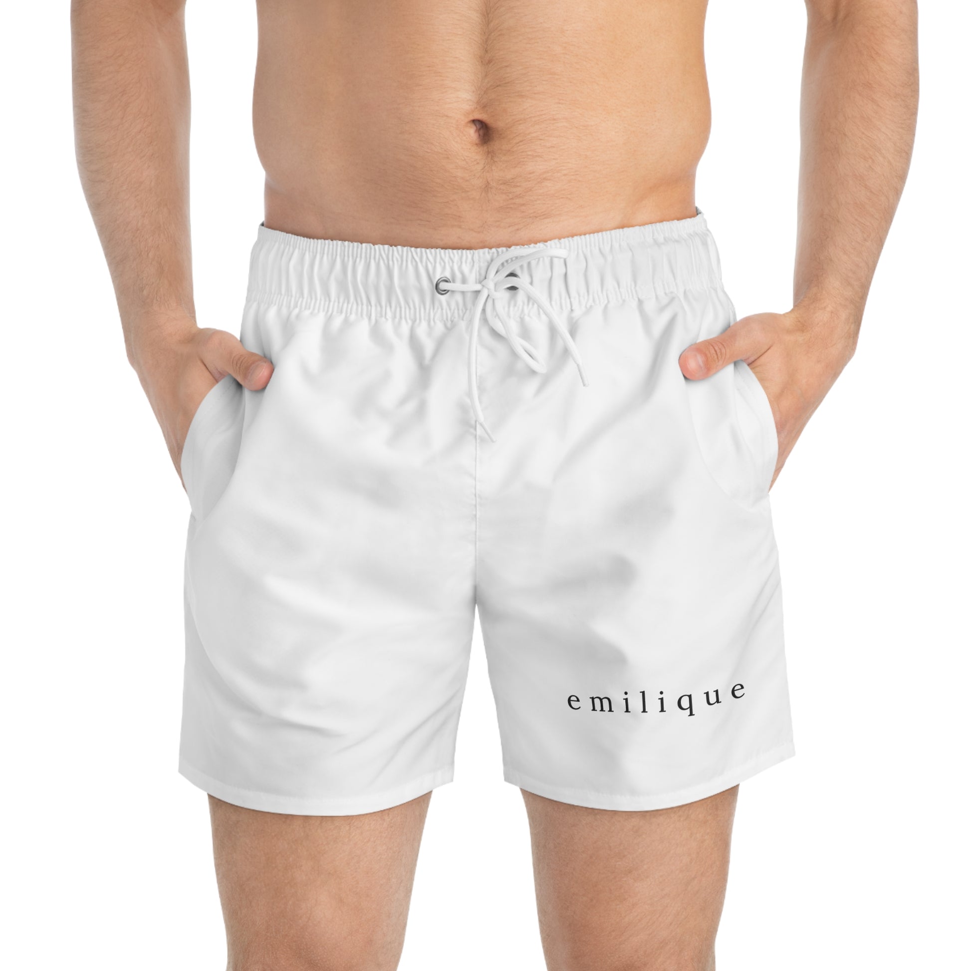 Swim Trunks | Signature Blanc