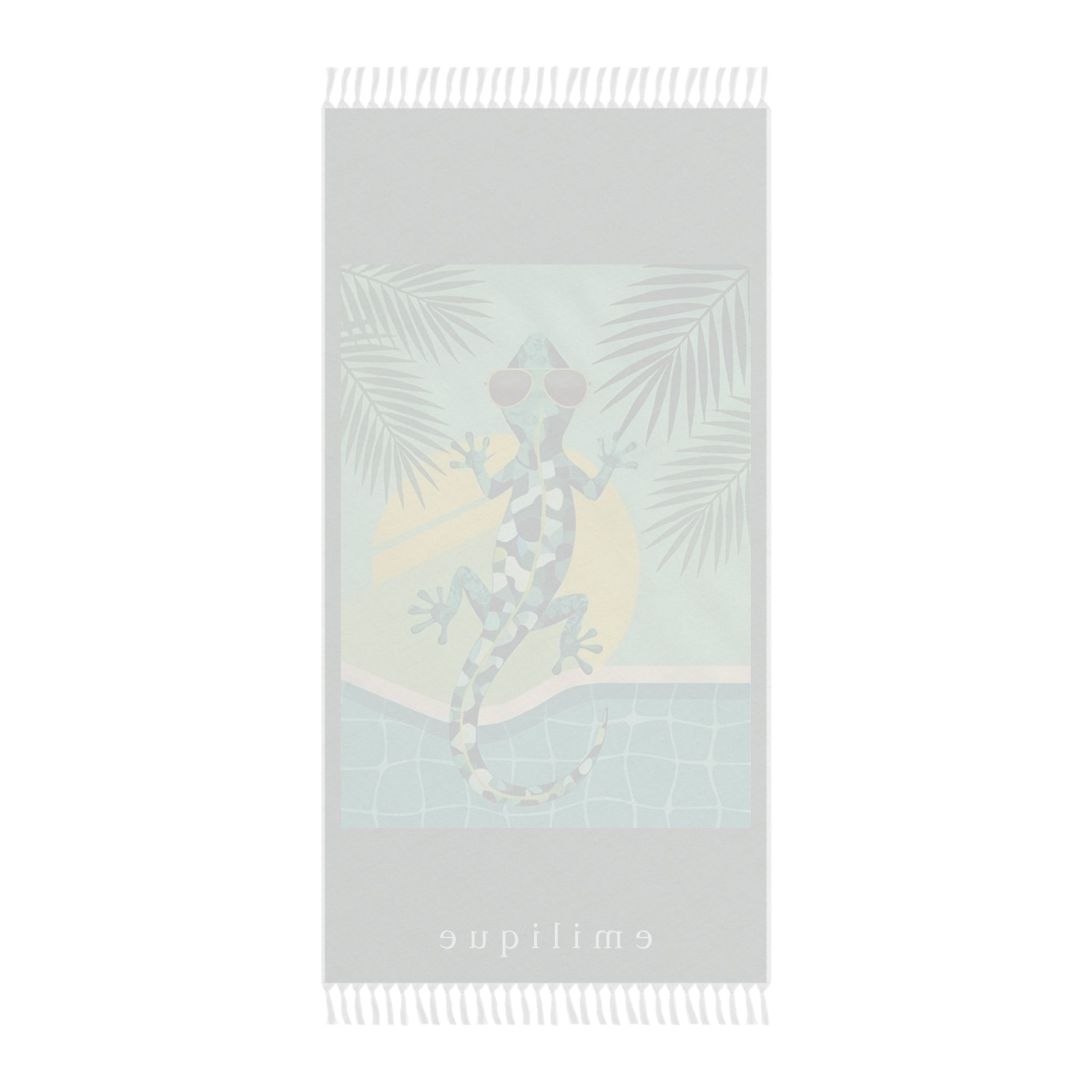 Boho Beach Towel | Chillin' Like A Gecko
