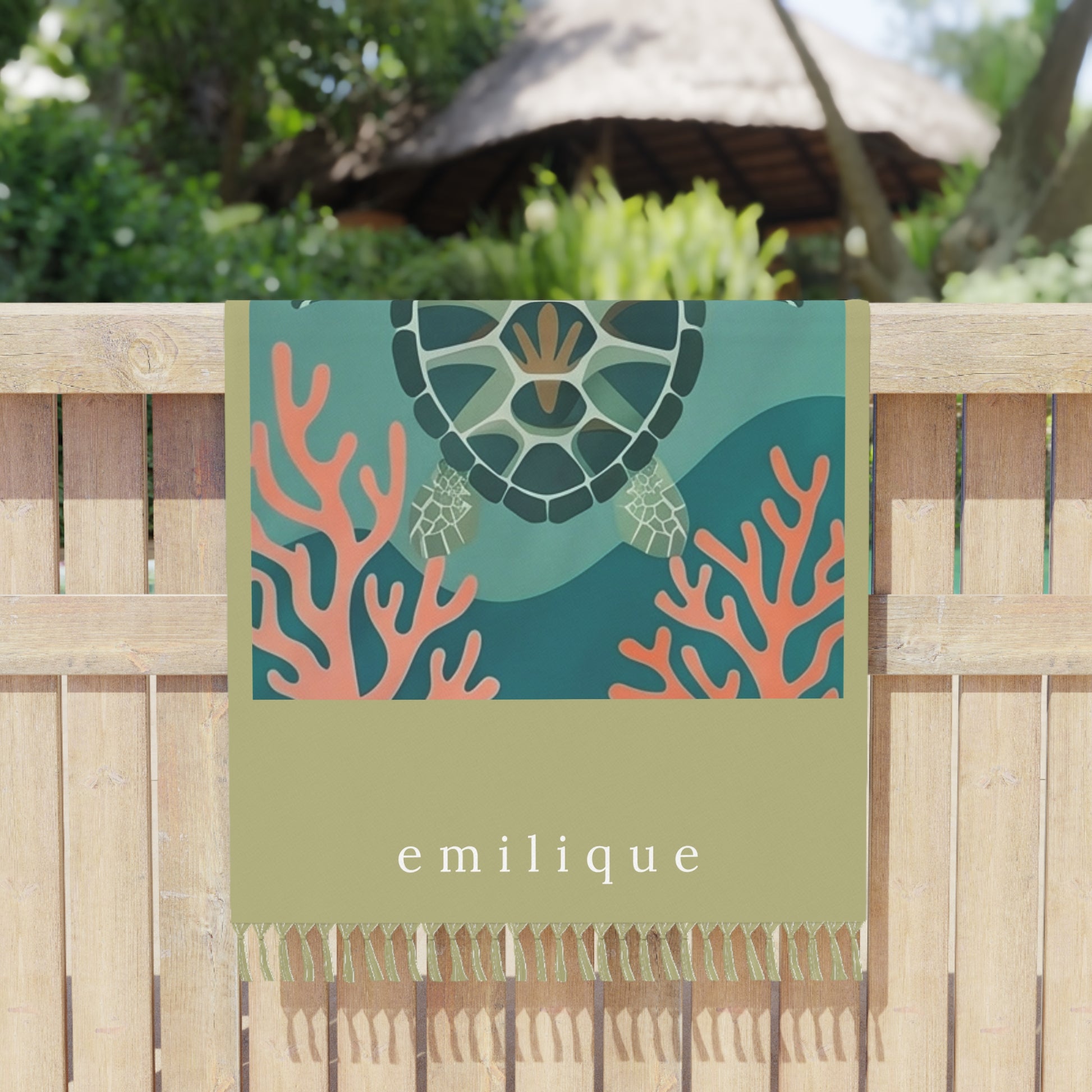 Boho Beach Towel | Chill Mode: Activated