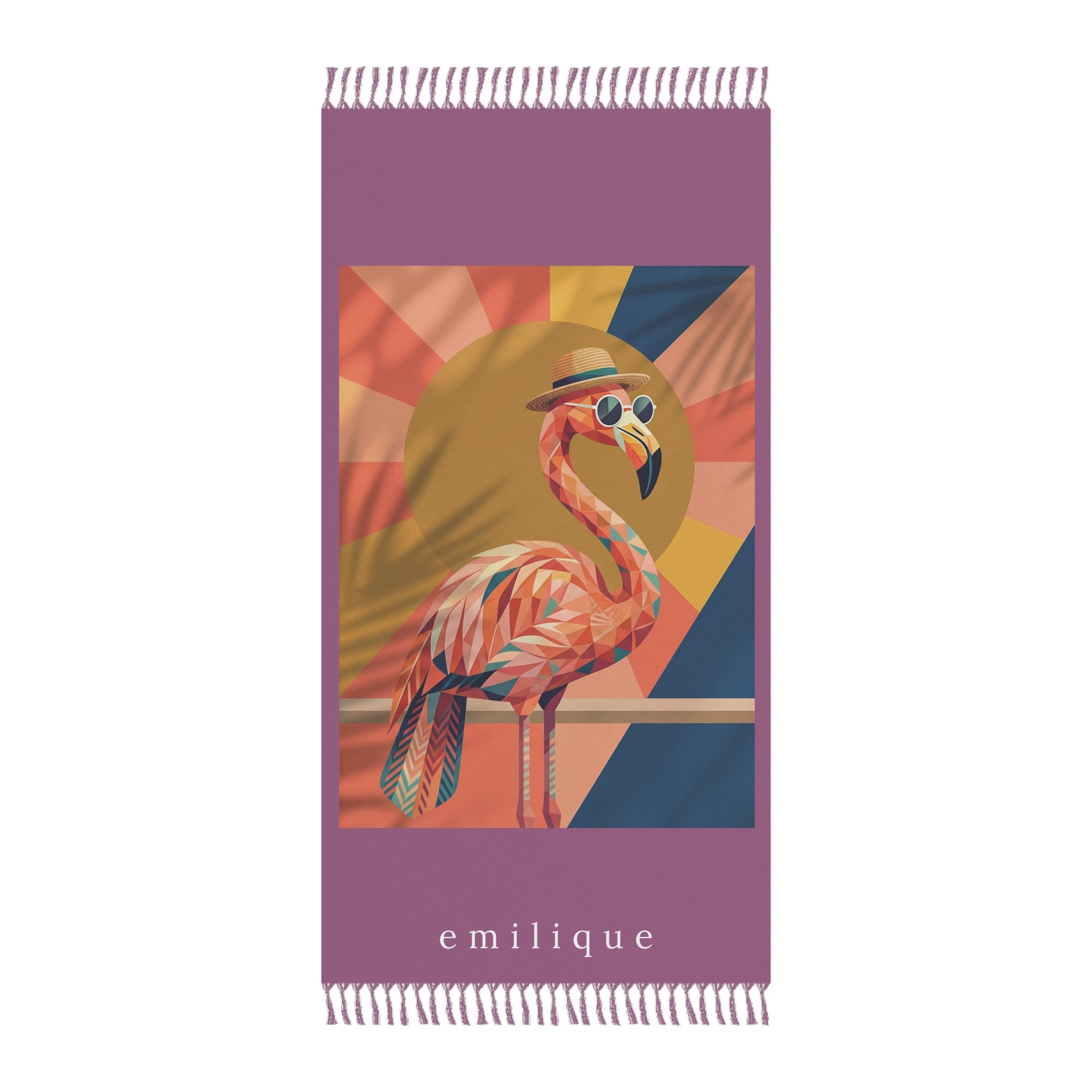 Boho Beach Towel | Stay Flamingo