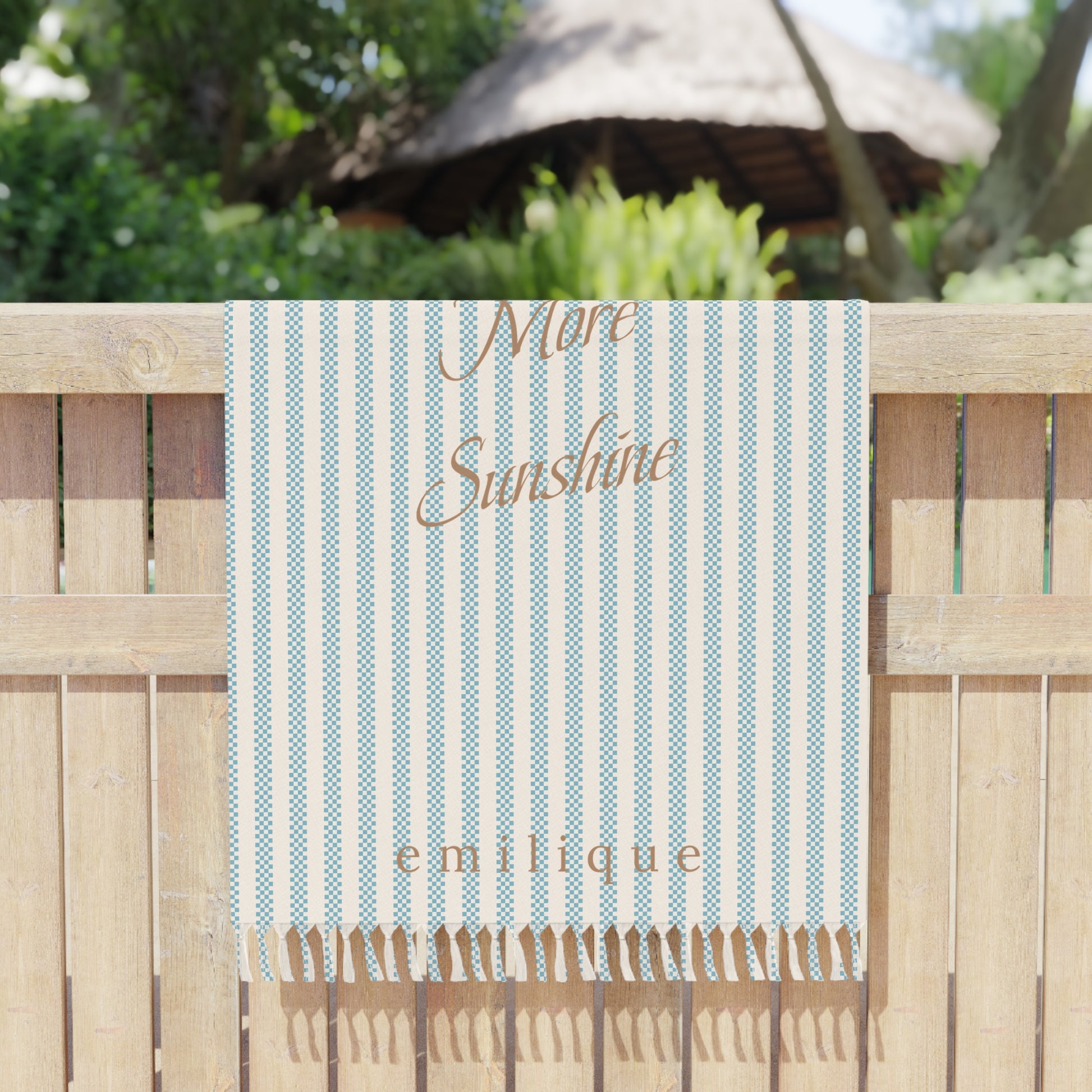 Boho Beach Towel | Less Rules, More Sunshine