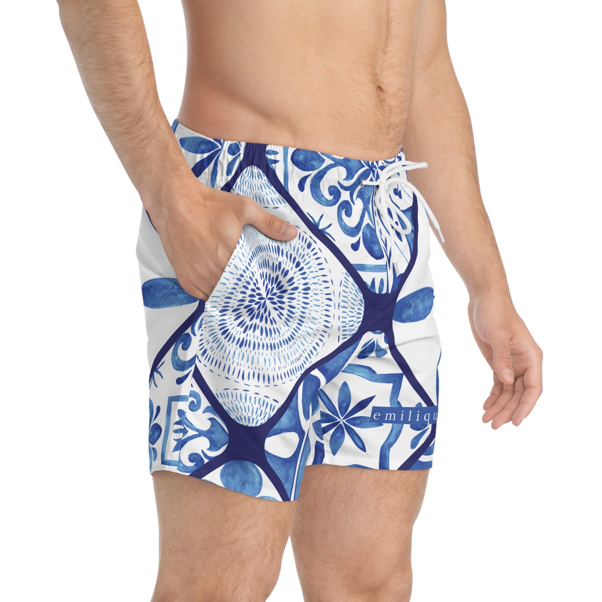 Swim Trunks | Azulejo Dream