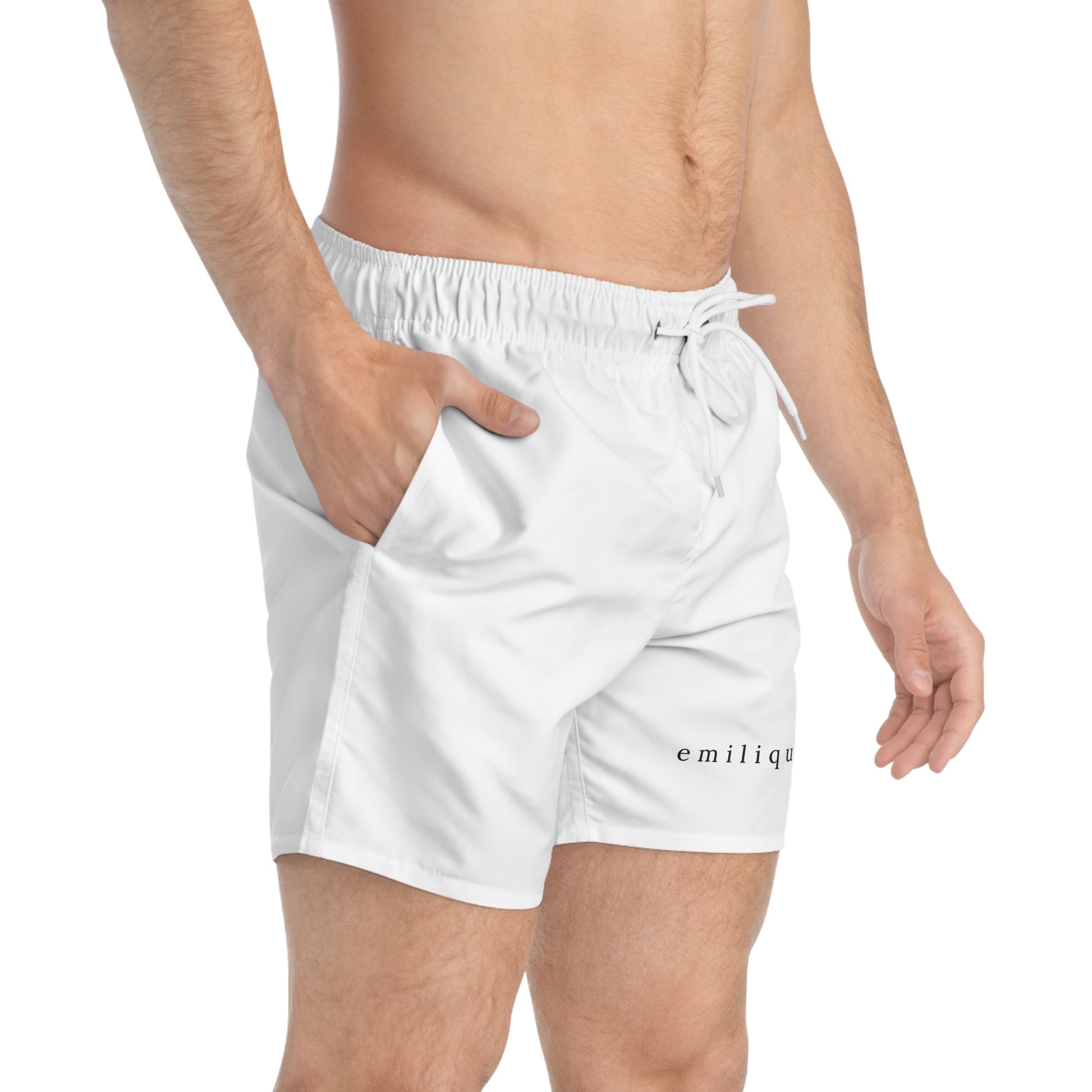 Swim Trunks | Signature Blanc
