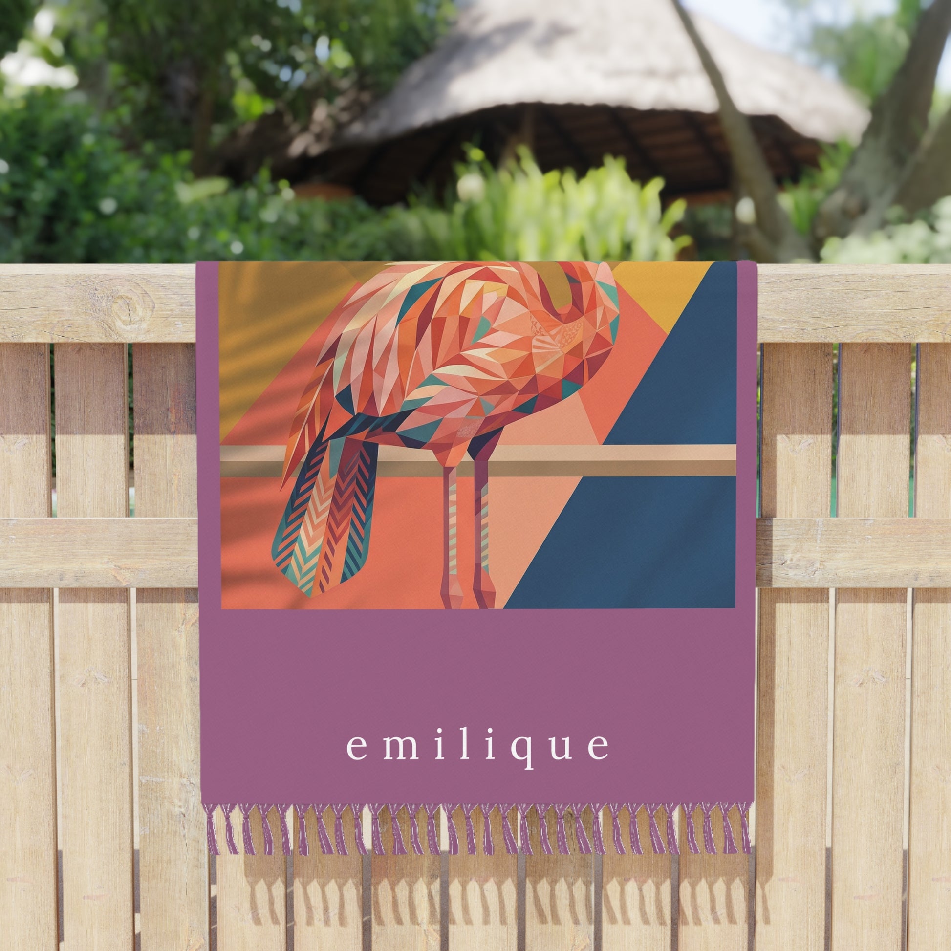 Boho Beach Towel | Stay Flamingo