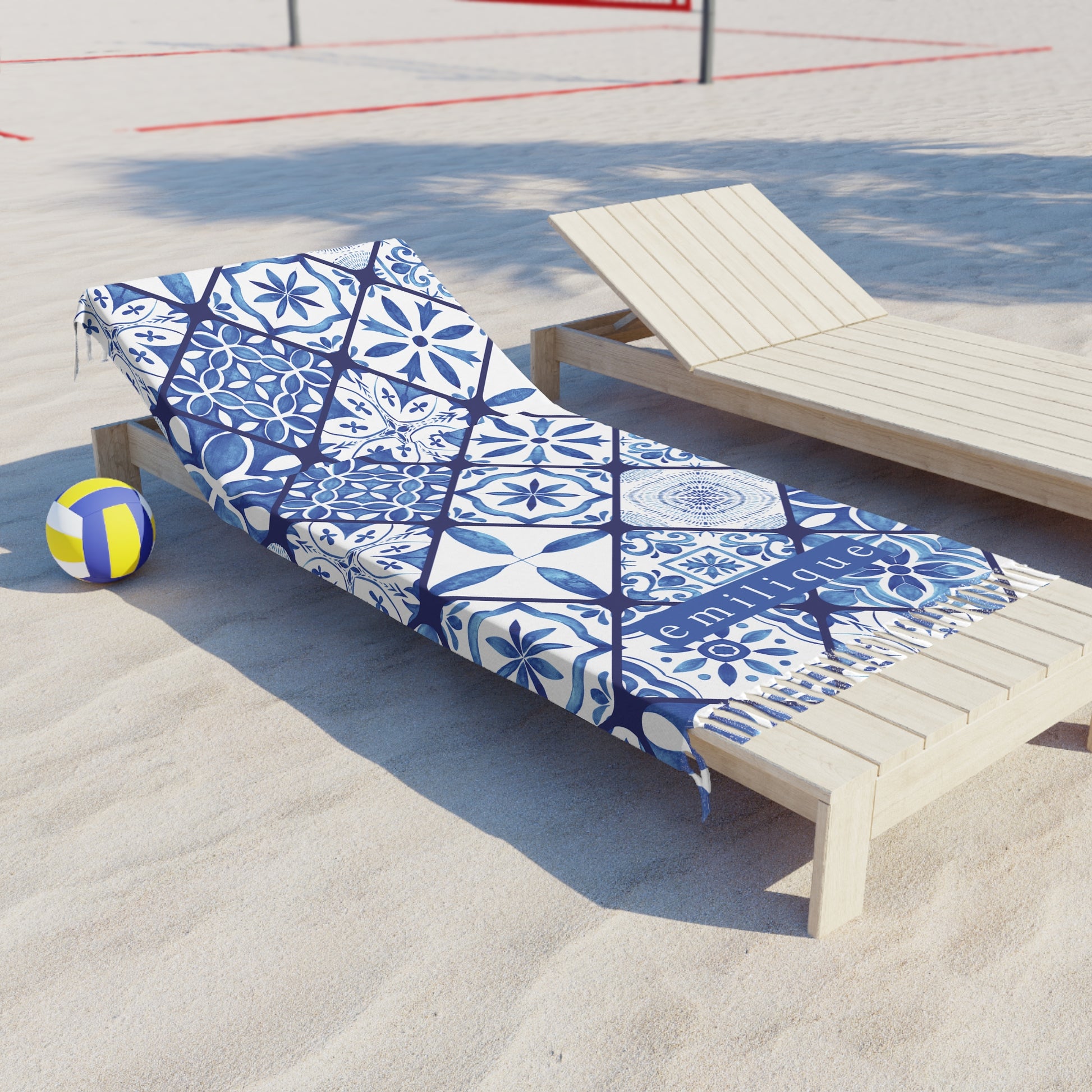 Boho Beach Towel | Azulejo Dream