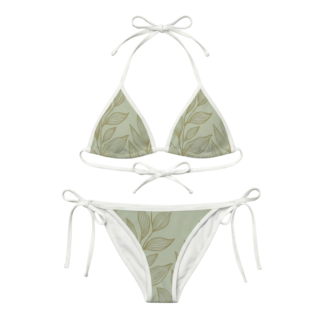 Tie-Side Bikini | Leaf Luxe
