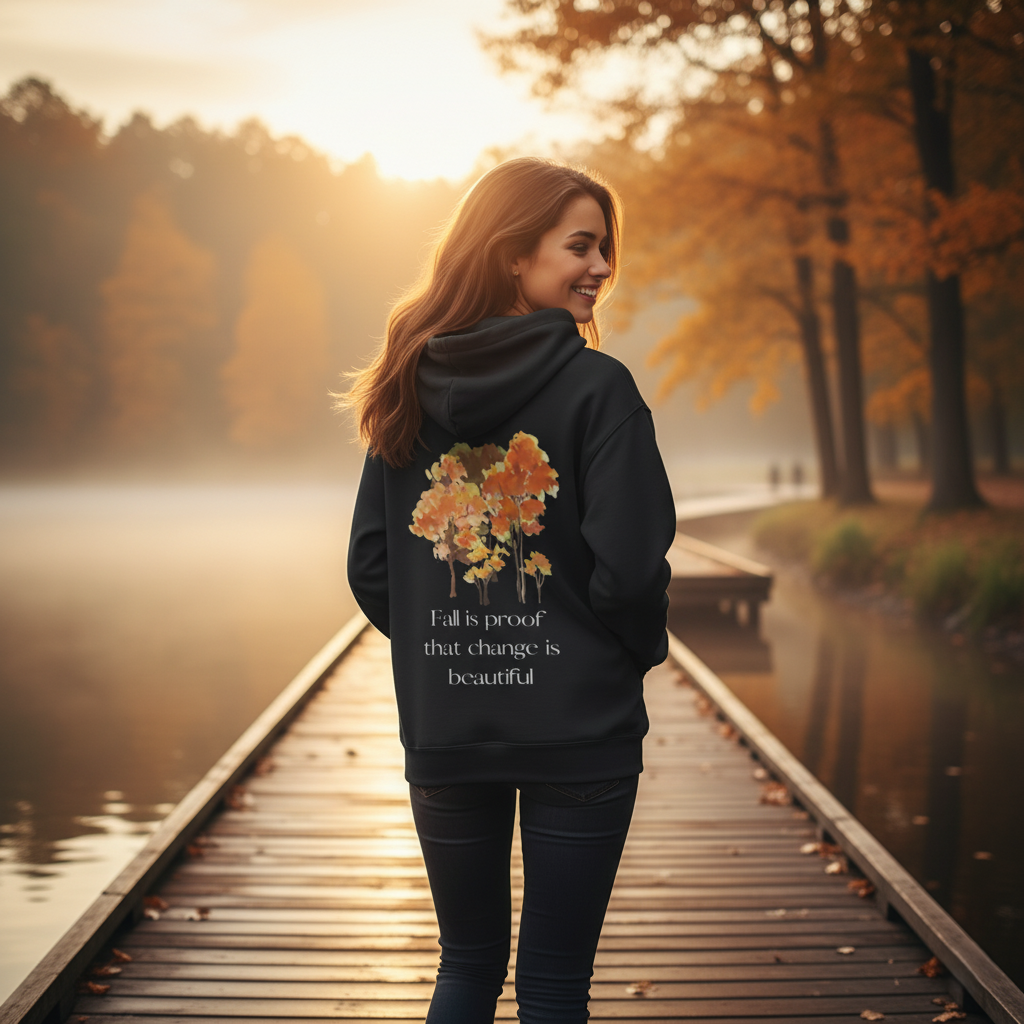 Change Autumn Hoodie by emilique