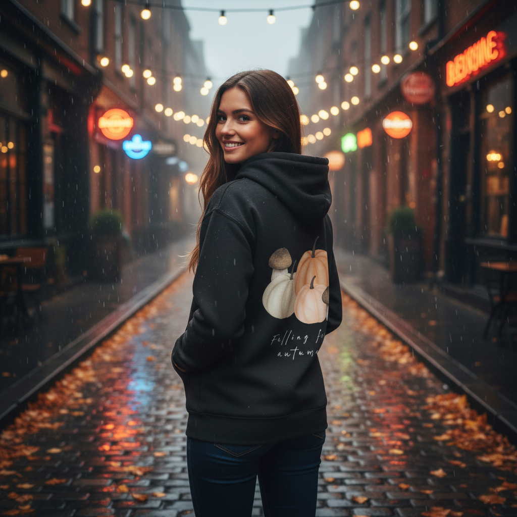 Falling Autumn Hoodie by emilique